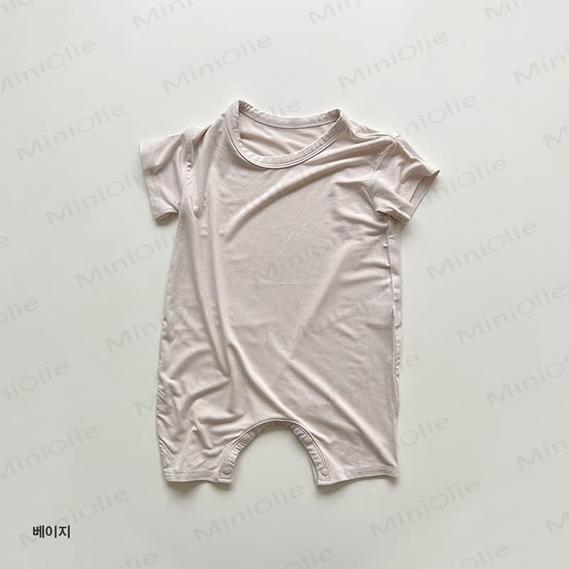 Completo per bambina composto da maglietta e pantaloncini in morbido cotone. - Tutina marrone - 4-5T - image 8