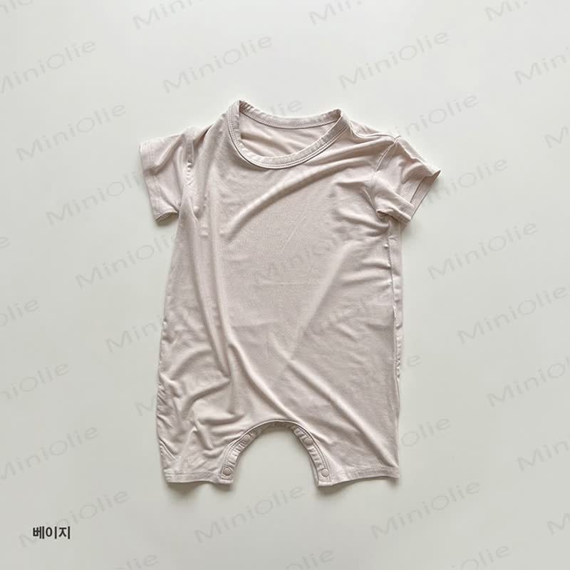 Completo per bambina composto da maglietta e pantaloncini in morbido cotone. - Tutina marrone - 4-5T - image 8
