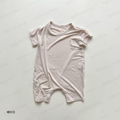Completo per bambina composto da maglietta e pantaloncini in morbido cotone. - Tutina marrone - 4-5T - image 8