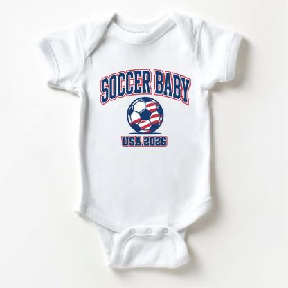 Body bianco per neonati SOCCER BABY USA 2026 - Bianco - 18-24 mesi - image 1