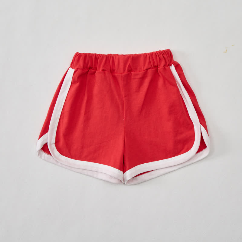 Completo da pallavolo per neonati ACE ACE BABY con maglietta rossa e pantaloncini. - image 4