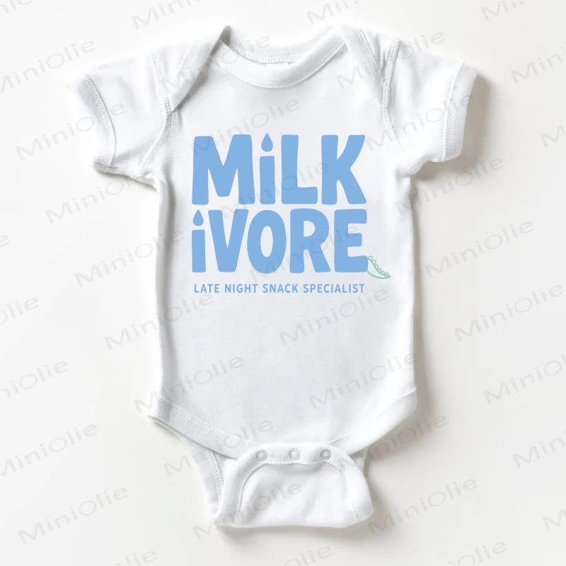 MILK IVORE SPECIALISTA DI SNACK NOTTURNI Body bianco per neonati - Bianco - 18-24 mesi - image 1