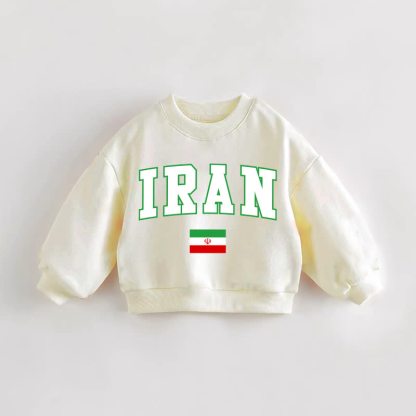 Felpa per neonati e bambini piccoli IRAN - Crema - 3-5T - image 1