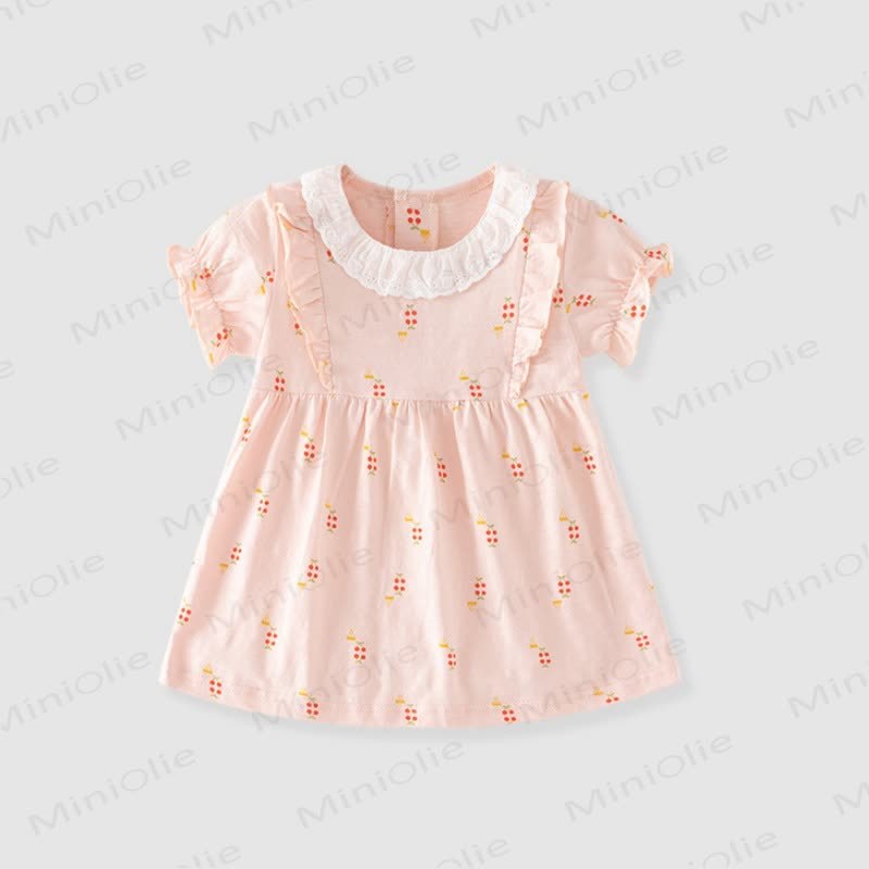 Vestitino estivo a fiori per bambina - Rosa - 3-4 anni - image 2