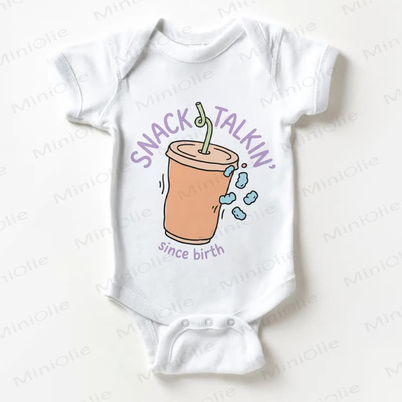 SNACK TALKIN SINCE BIRTH Body bianco per neonati - Bianco - 18-24 mesi - image 1