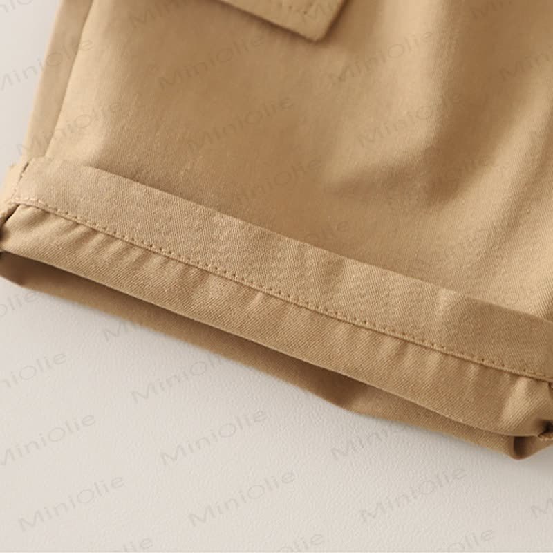Completo da bambino in cotone con polo e pantaloncini con taschino, collezione Deer Collection. - image 10