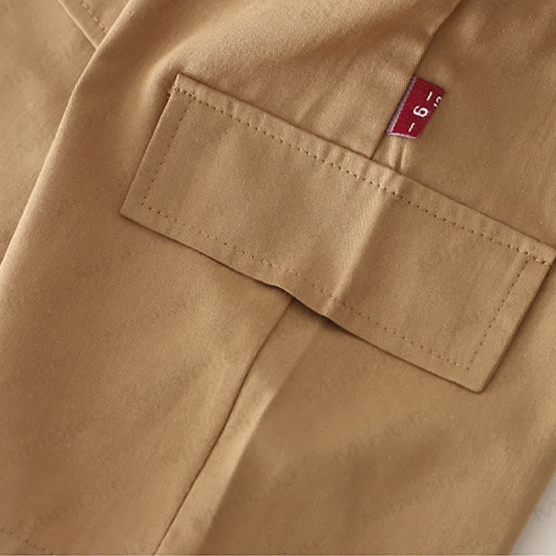 Completo da bambino in cotone con polo e pantaloncini con taschino, collezione Deer Collection. - image 12