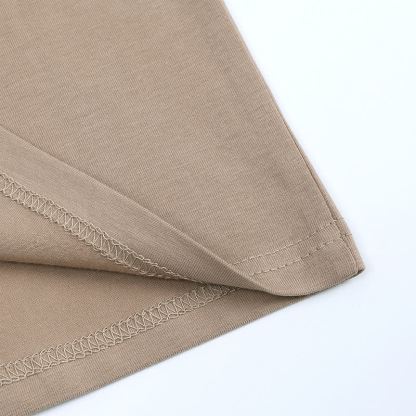 Set pigiama per bambini composto da top e pantaloni in maglia a tinta unita, due pezzi. - image 13
