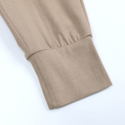 Set pigiama per bambini composto da top e pantaloni in maglia a tinta unita, due pezzi. - image 16