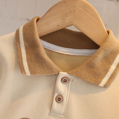 Completo per neonato/a composto da felpa e pantaloni con stampa animalier, due pezzi. - image 23