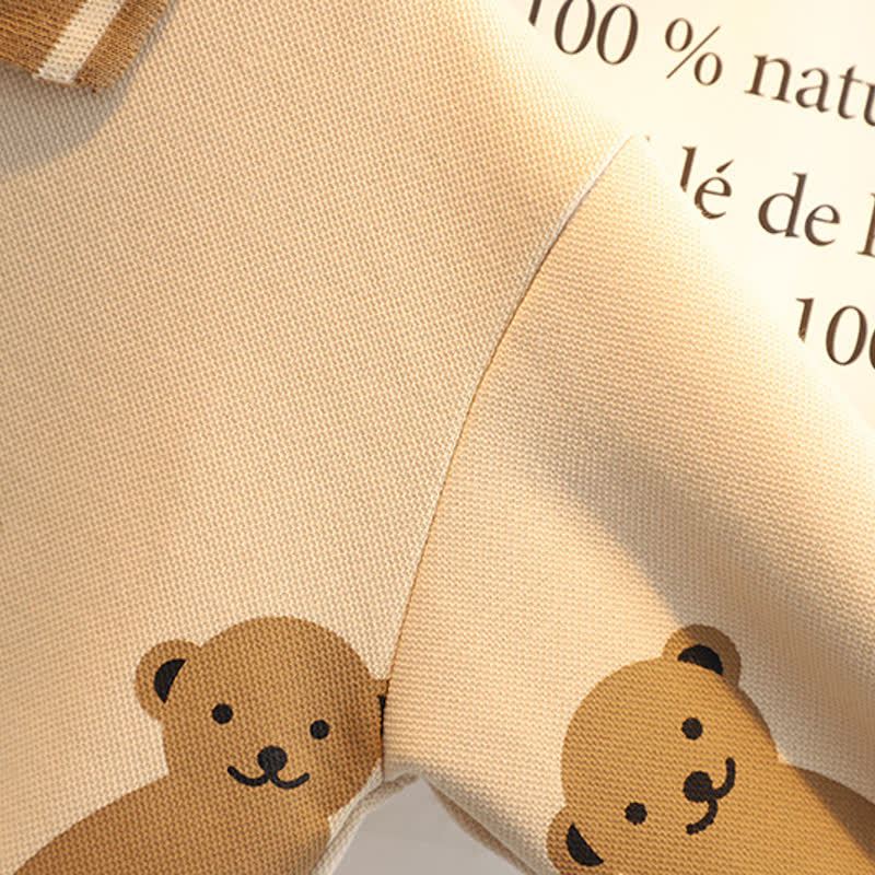 Completo per neonato/a composto da felpa e pantaloni con stampa animalier, due pezzi. - image 25