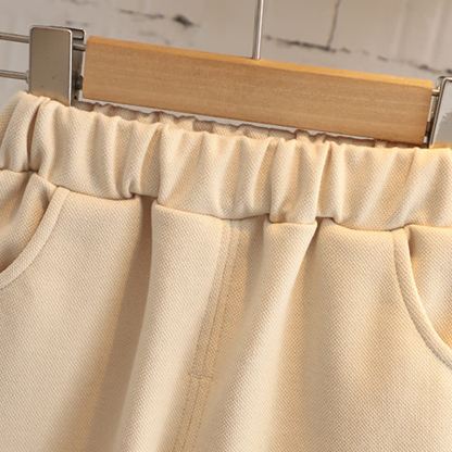 Completo per neonato/a composto da felpa e pantaloni con stampa animalier, due pezzi. - image 29