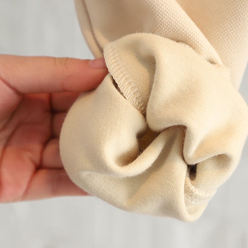 Completo per neonato/a composto da felpa e pantaloni con stampa animalier, due pezzi. - image 31