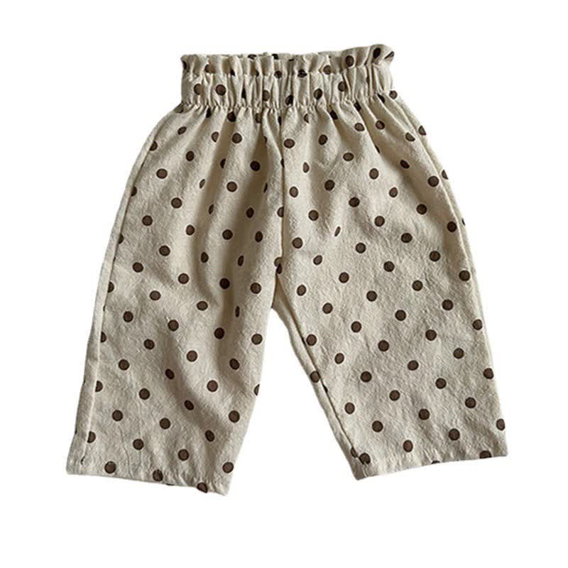 Pantaloni casual classici da neonato con elastico in vita - Bianco - 4-5T - image 5