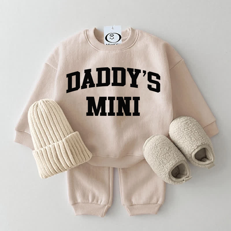 Completo due pezzi per neonato DADDY'S MINI - Beige - 2-3T - image 4