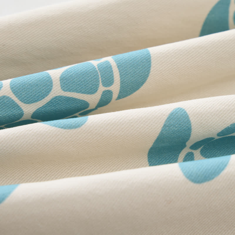 Tutina beige da neonato con tartaruga marina - image 7