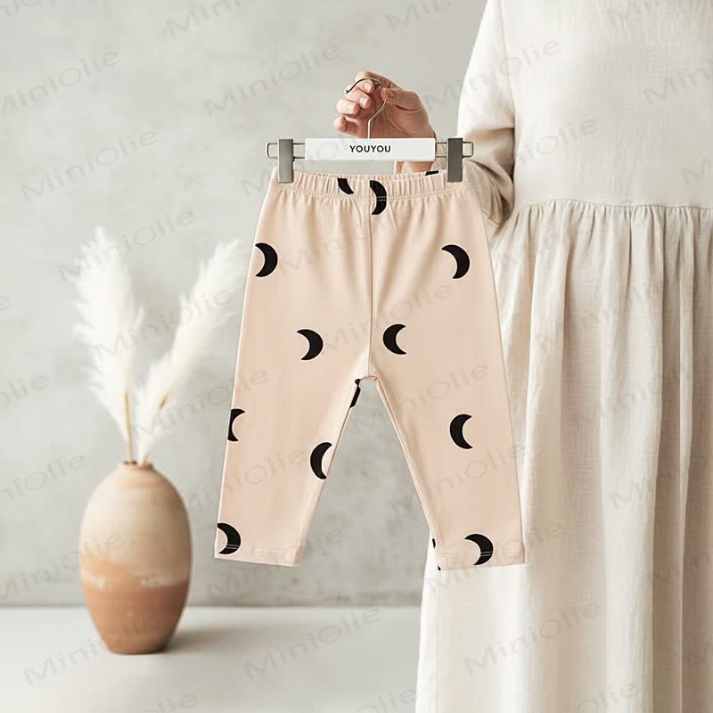 Leggings per neonati con stampa leopardo/cucciolo - Luna - 2-3T - image 13