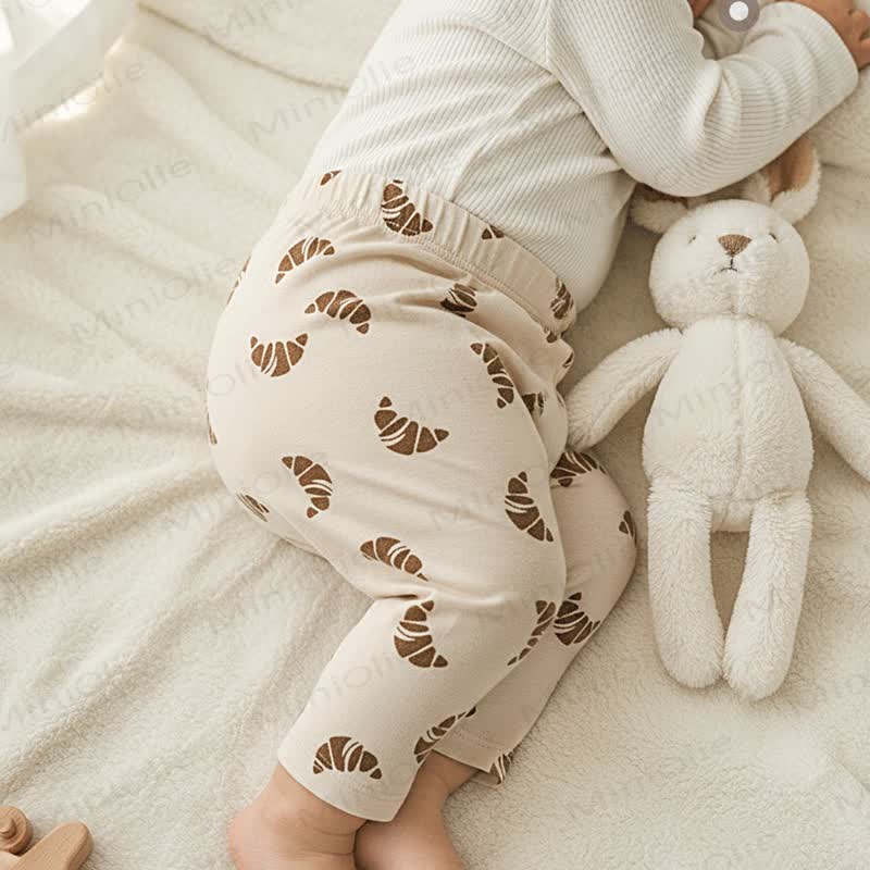 Leggings per neonati con stampa leopardo/cucciolo - image 10