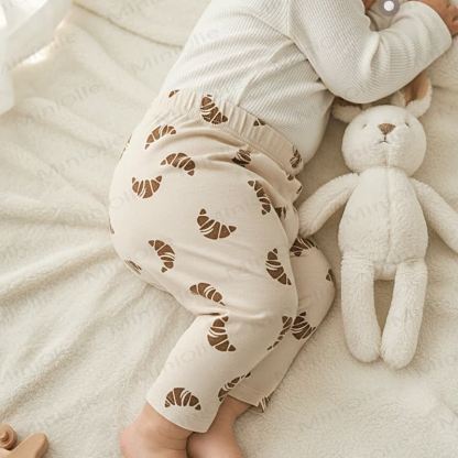 Leggings per neonati con stampa leopardo/cucciolo - image 10