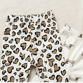 Leggings per neonati con stampa leopardo/cucciolo - image 17