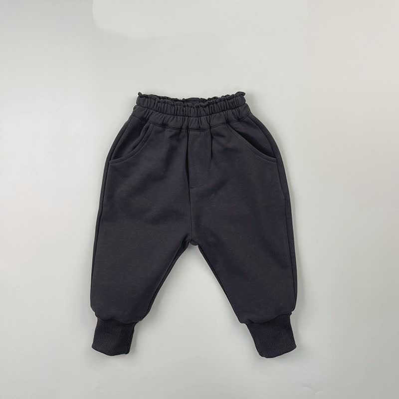 Pantaloni versatili ampi per neonati e bambini piccoli - Grigio - 6-7T - image 13