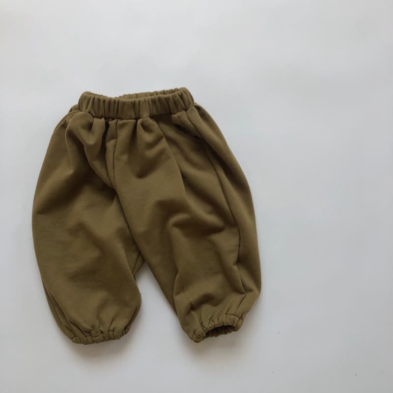 Pantaloni versatili ampi per neonati e bambini piccoli - Verde foresta - 6-7T - image 23