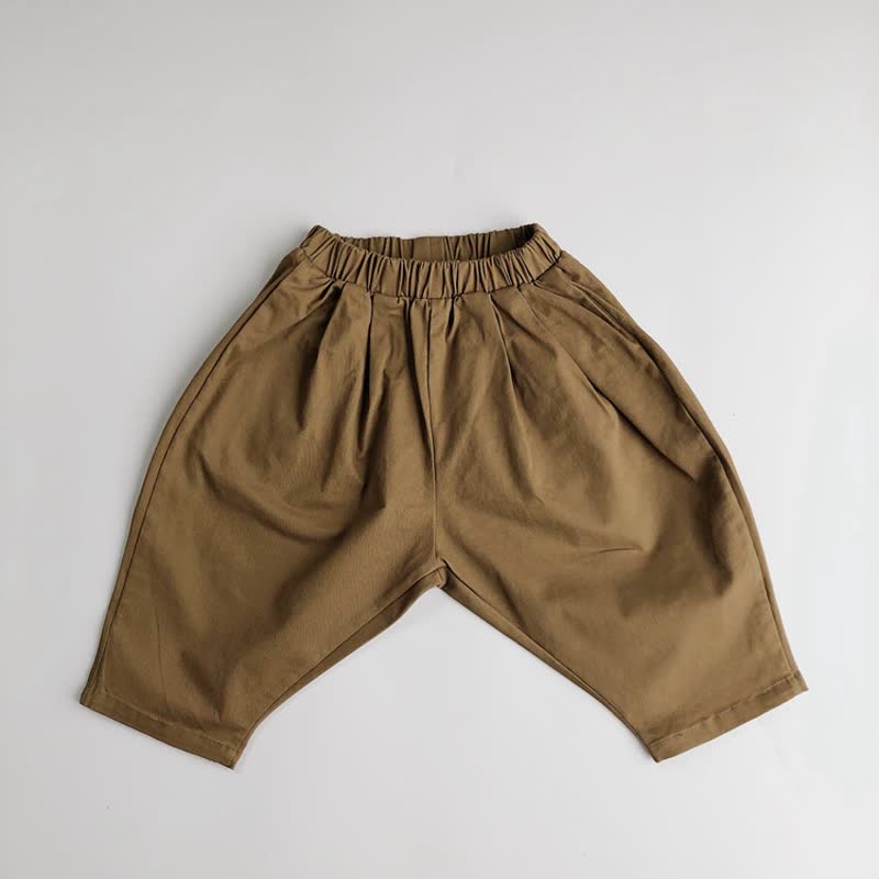 Pantaloni versatili ampi per neonati e bambini piccoli - Vestibilità ampia color kaki - 6-7T - image 31