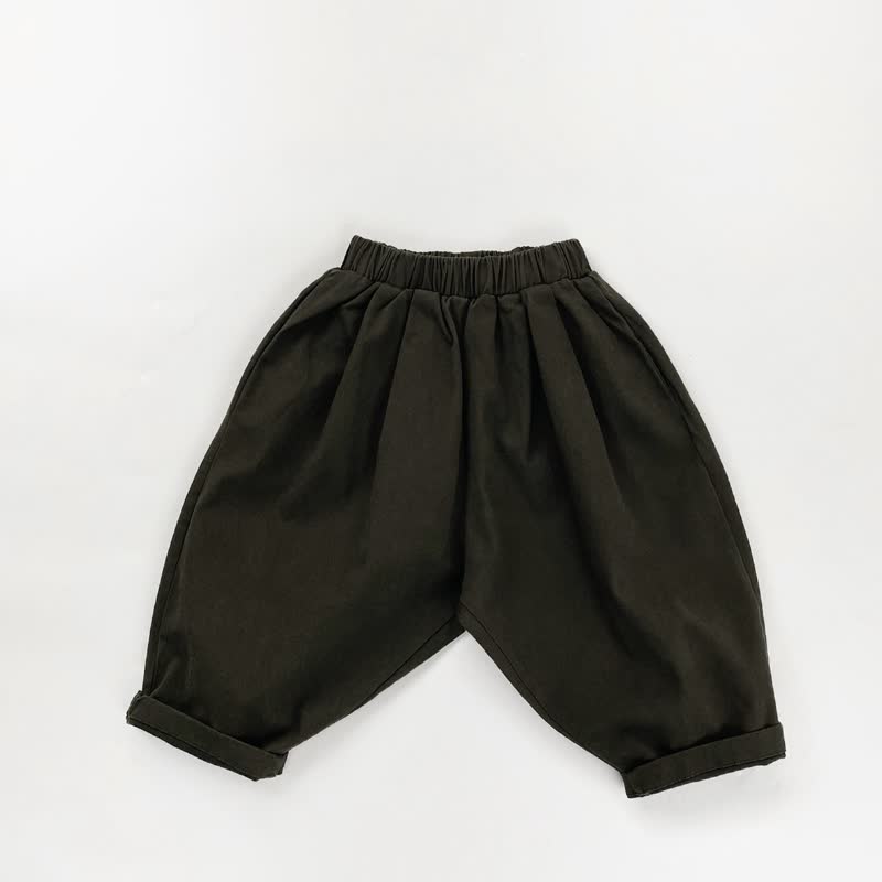 Pantaloni versatili ampi per neonati e bambini piccoli - Vestibilità ampia verde scuro - 6-7T - image 32