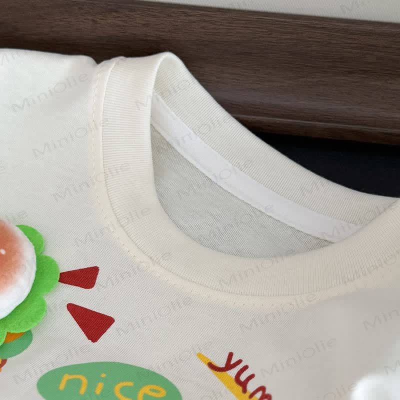Maglietta per bambini con stampa di cibo delizioso - image 8