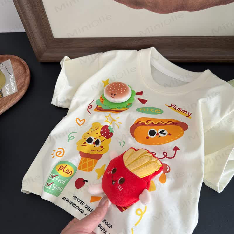Maglietta per bambini con stampa di cibo delizioso - image 9