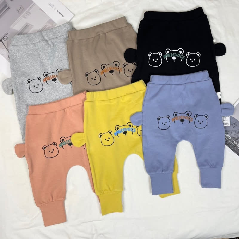 Set pigiama 2 pezzi AMBIEUOCS con top e pantaloni con stampa orsetto - image 8