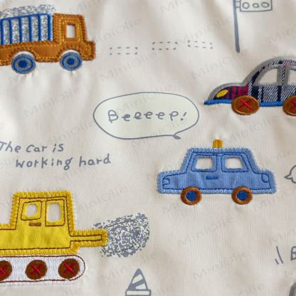 Maglietta per bambini con stampa di un'auto dei cartoni animati BEEEEP - image 8