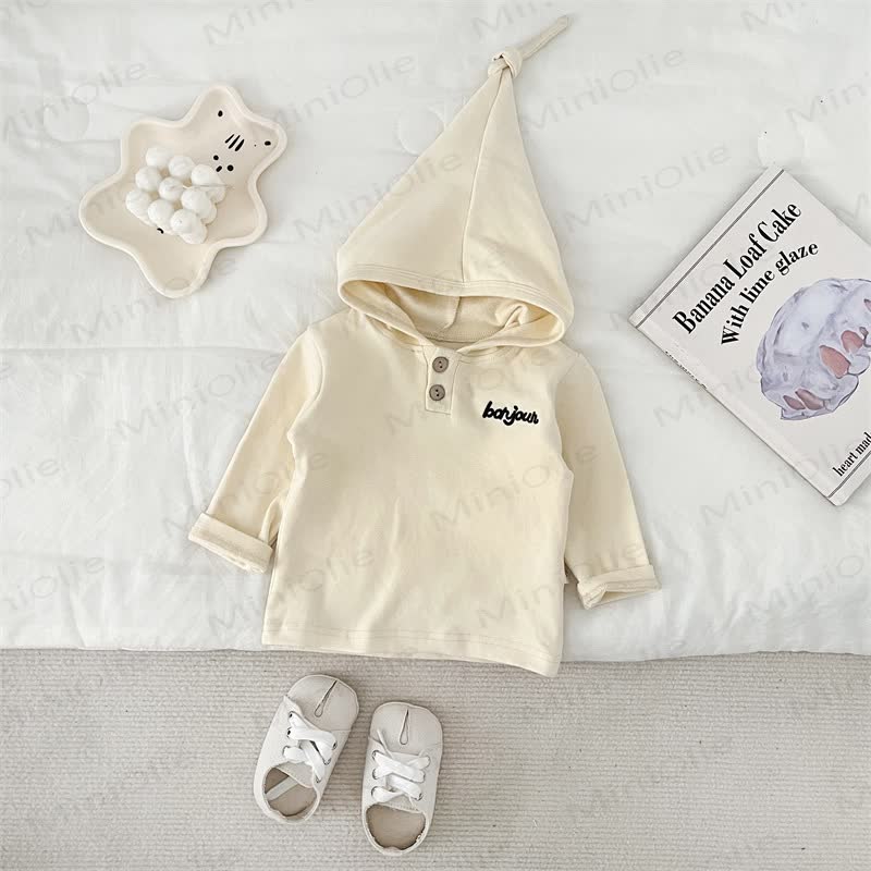 T-shirt a maniche lunghe a righe per neonati BANJOUR - Beige - 2-3T - image 7