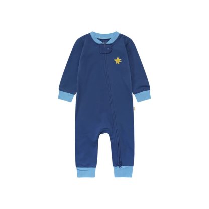 Body a maniche lunghe con zip e stampa a cartoni animati per neonati - Marina - 18-24 mesi - image 9