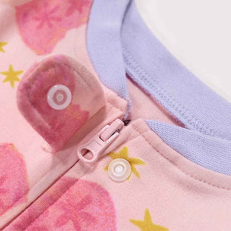 Body a maniche lunghe con zip e stampa a cartoni animati per neonati - image 13