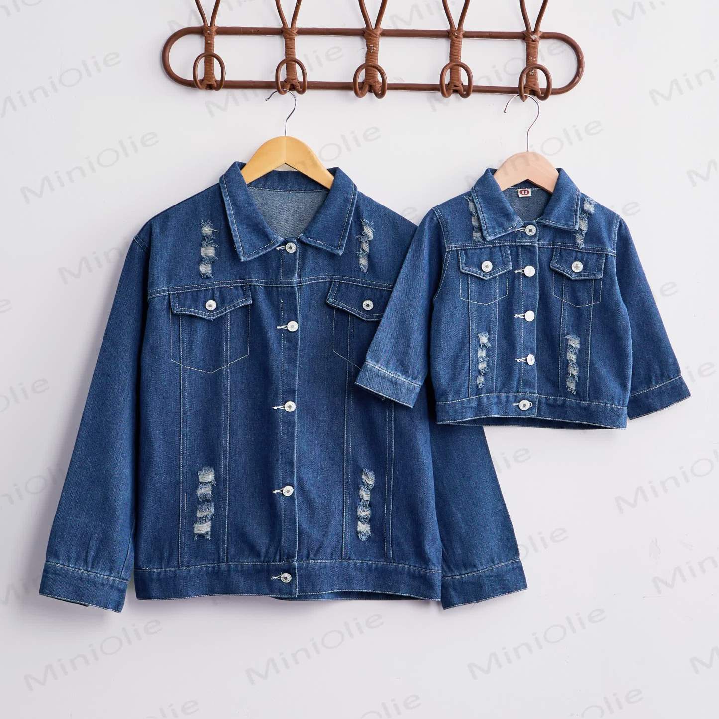 Giacca di jeans per la famiglia MAMA/MINI - image 4