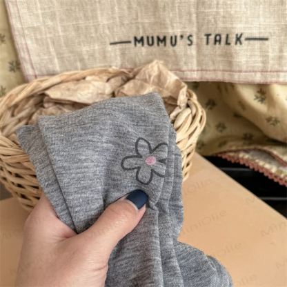Leggings da bambina con stampa floreale - image 17