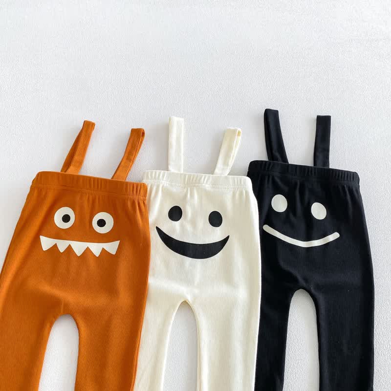 Tutina a coste tinta unita per neonati o salopette a tema Halloween con cappello - image 8