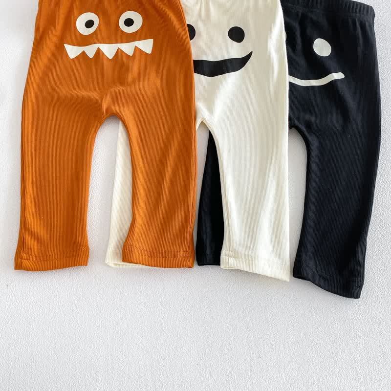 Tutina a coste tinta unita per neonati o salopette a tema Halloween con cappello - image 9