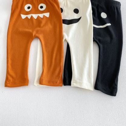 Tutina a coste tinta unita per neonati o salopette a tema Halloween con cappello - image 9