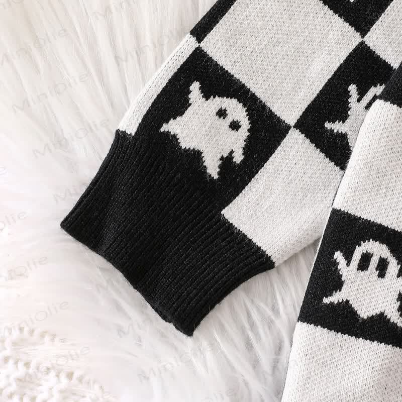 Maglioncino da neonato a tema fantasma di Halloween - image 10