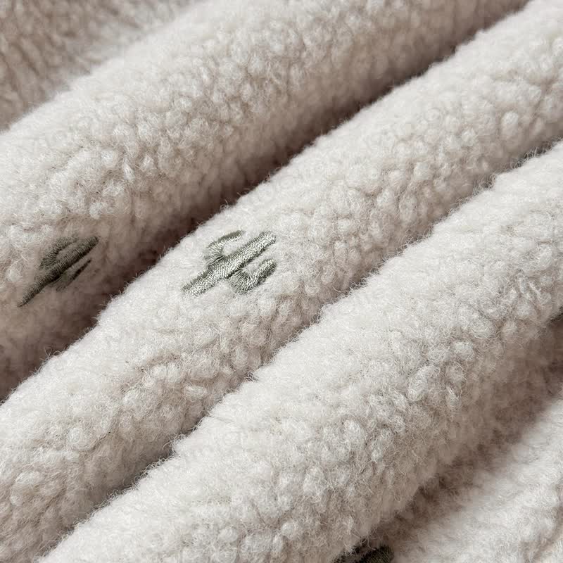 Tutina da neonato con cappuccio e stampa cactus - image 10