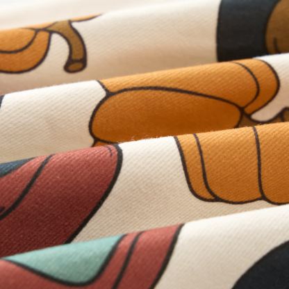 Tutina beige per neonati e bambini piccoli con trattore e zucca. - image 8