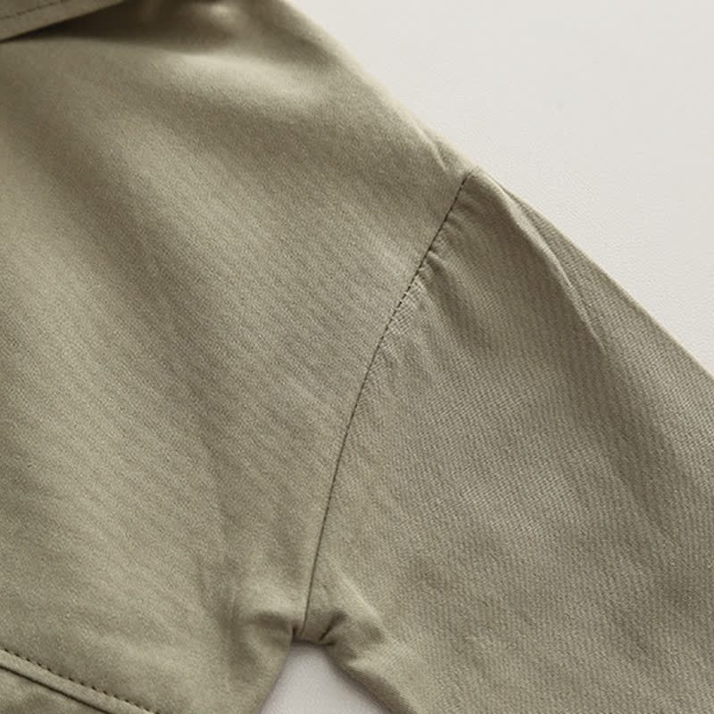 Completo da 2 pezzi per neonato/a: giacca casual utility e pantaloni cargo. - image 7