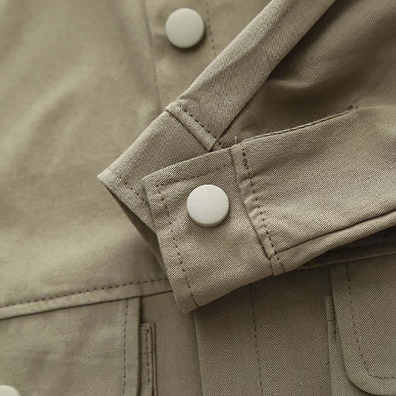 Completo da 2 pezzi per neonato/a: giacca casual utility e pantaloni cargo. - image 8