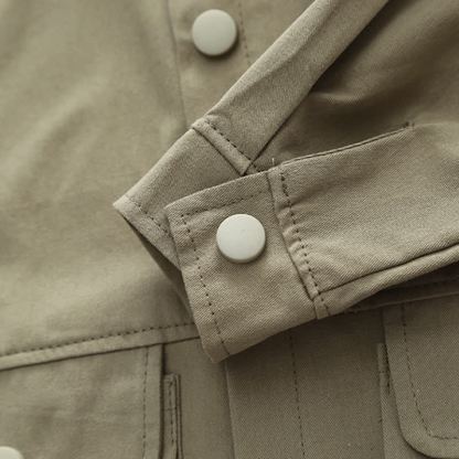 Completo da 2 pezzi per neonato/a: giacca casual utility e pantaloni cargo. - image 8