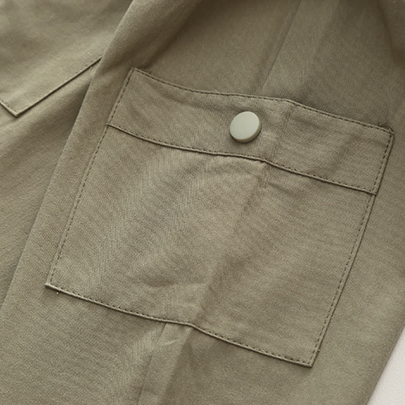 Completo da 2 pezzi per neonato/a: giacca casual utility e pantaloni cargo. - image 11