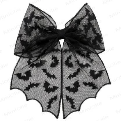 1 fermaglio per capelli a rete per bambini a tema Halloween - image 3