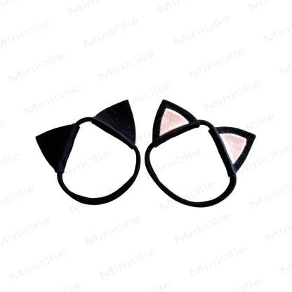 Fascia per capelli da neonato a forma di gatto per Halloween - image 2