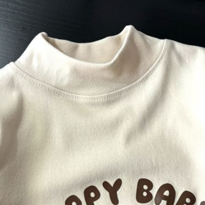 T-shirt a maniche lunghe per bambini HAPPY BABY con stampa orsetto - image 9
